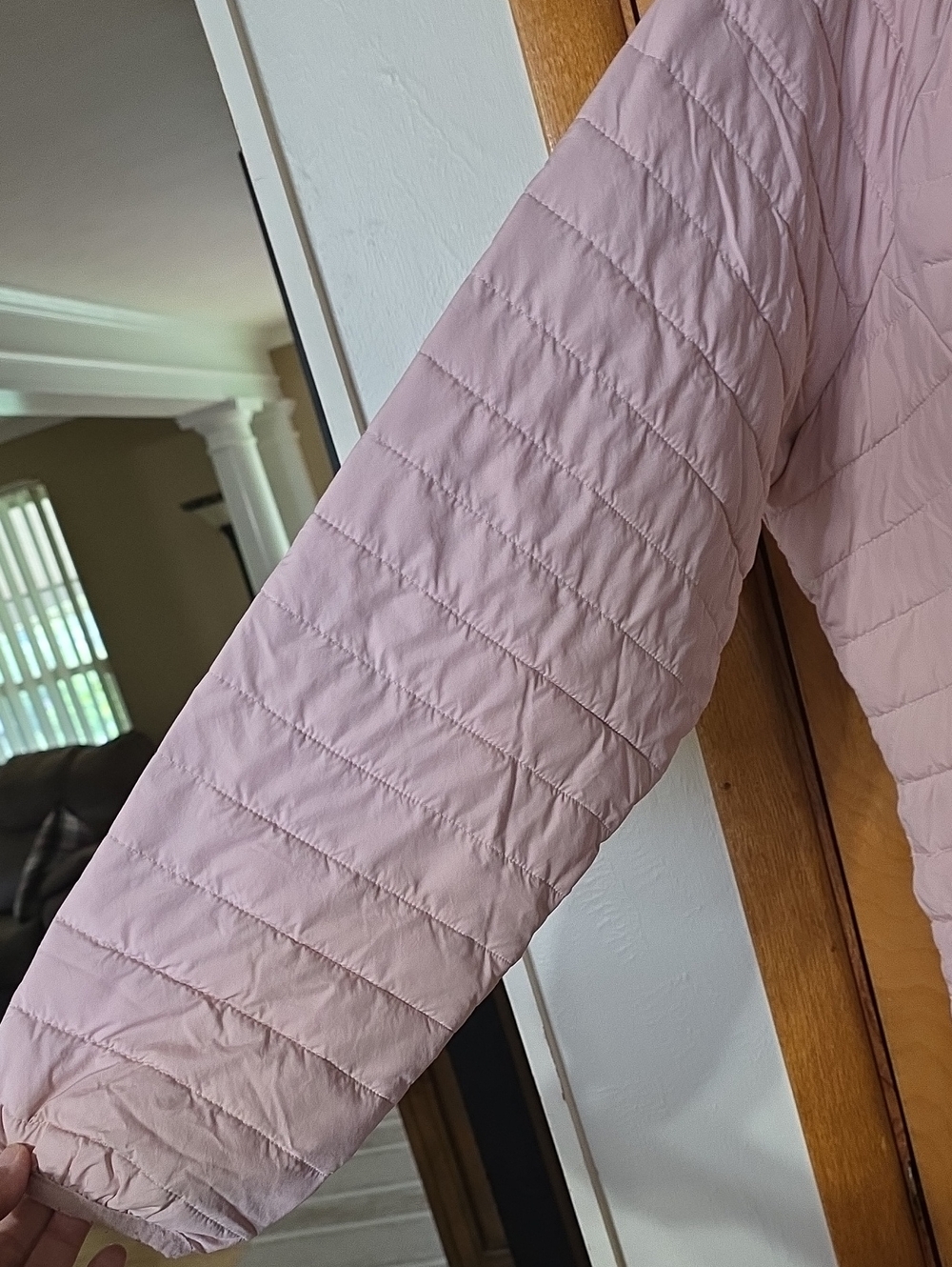 Omni Heat Columbia Pale Pink Quilted Puffer Jacket - Picture 8 of 10